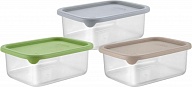 Контейнер для продуктов Sugar&Spice Ваниль прямоугольный 0,18л с гибкой крышкой