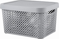 Корзина для хранения Plast Team коллекция STOCKHOLM, 15л, 360х275х205 (PT5007)