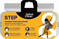 Держатель для пакетов Spin&Clean коллекция Step, 222х135х55 (SC4020)