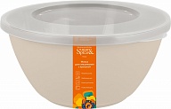 Миска для смешивания Sugar&Spice Корица с крышкой 2,6л
