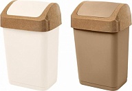 Контейнер для мусора Wood 25 л с крышкой-маятником