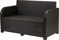 Диван 2-х местный Decorona ДеРотанг 1290х625х765 мм