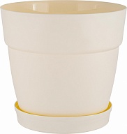 Горшок для цветов с фиксируемым поддоном InGreen коллекция Villa de Fiori, 2л, 170мм, 170х170х155 (IG6601)
