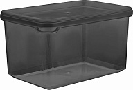 Банка для сыпучих продуктов НУАР 0,55л прямоугольная