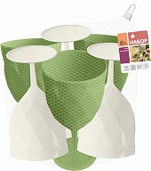 Набор бокалов Plast Team, для пикника, 0,36л, 6 шт, 195х195х165 (PT4050)