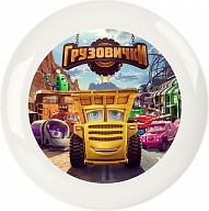 Детская тарелка Грузовички 450 мл 