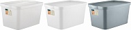 Ящик для хранения Keeplex коллекция Trendy, с крышкой, soft-touch, 24л, 452х298х244 (KL3505)